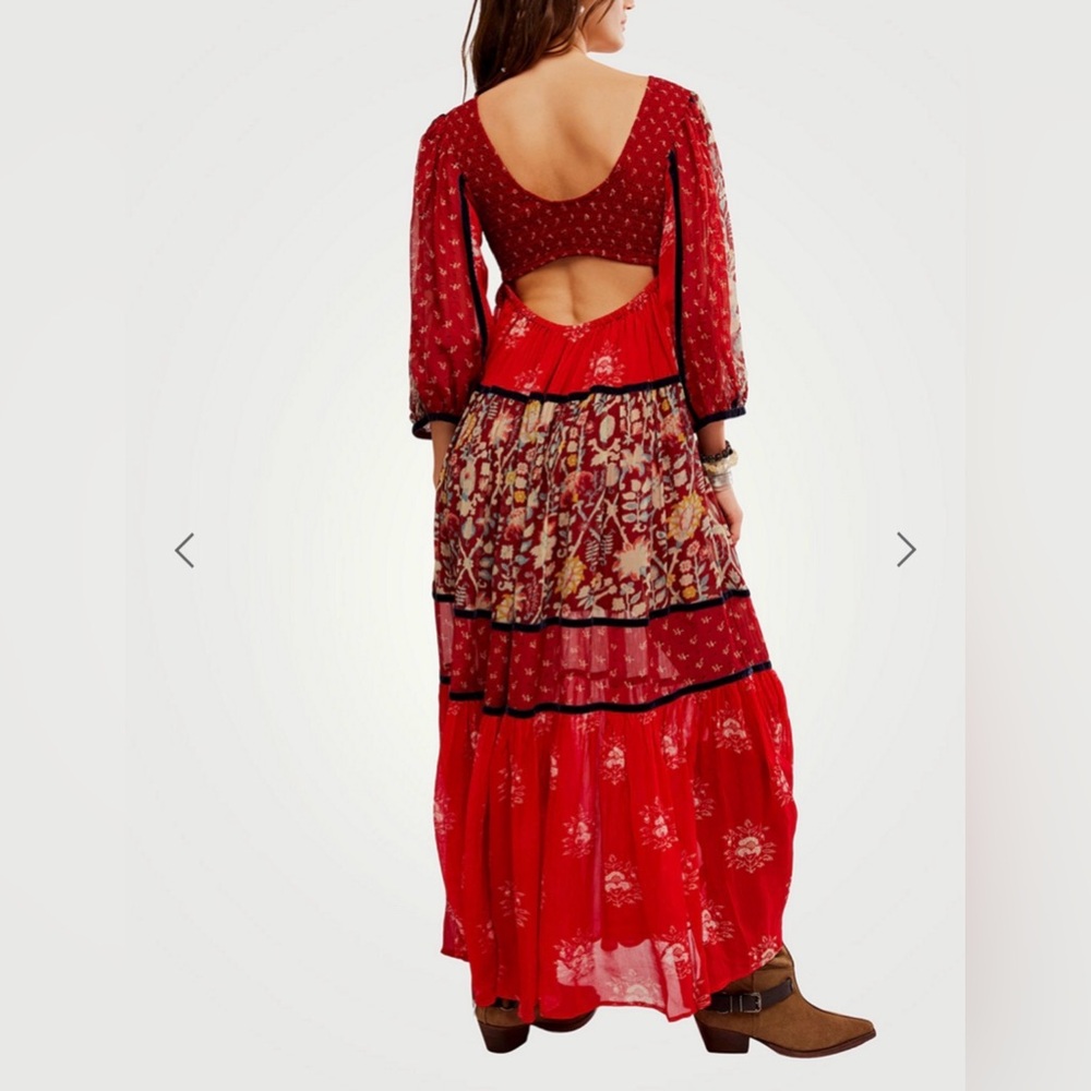 Free People Bali Laurel Maxi Dress - Picture 6 of 8